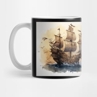 Pirate Ship Mug